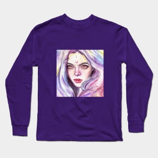 Sweet moon girl Long Sleeve T-Shirt